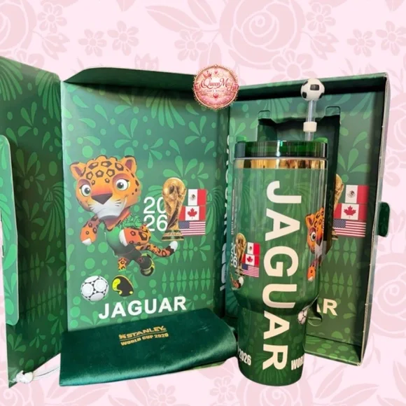 Green Jaguar Mexico Tumbler - Picture 2 of 2